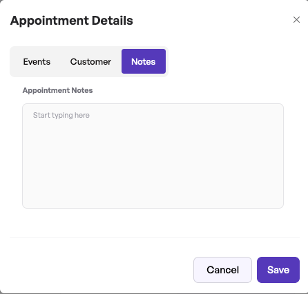 How to schedule appointments