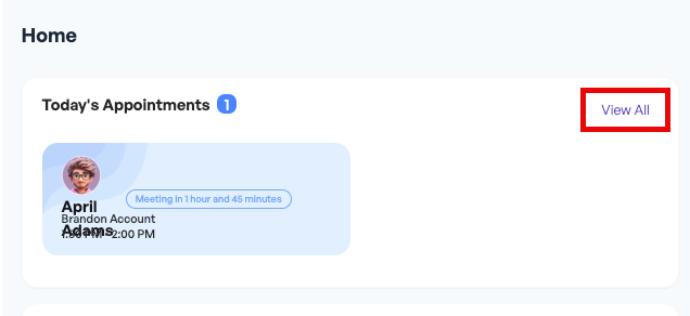 How to schedule appointments