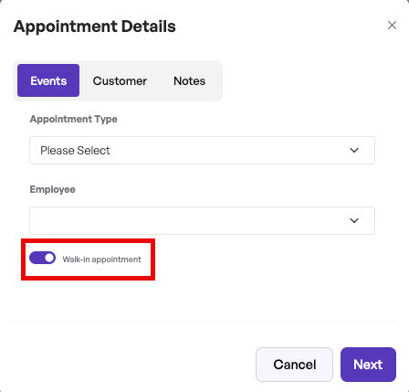 How to schedule appointments