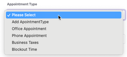 How to schedule appointments