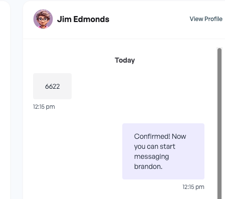 How to set up text messaging