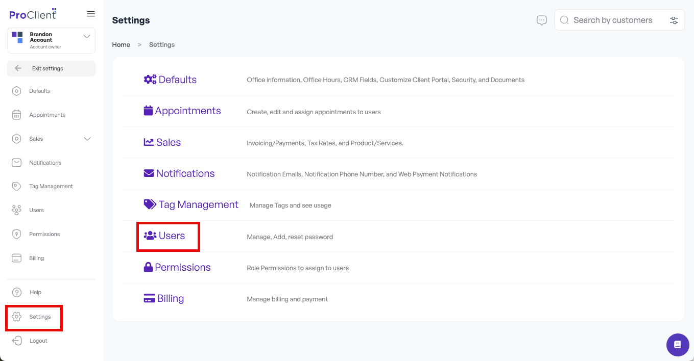 How to add Users