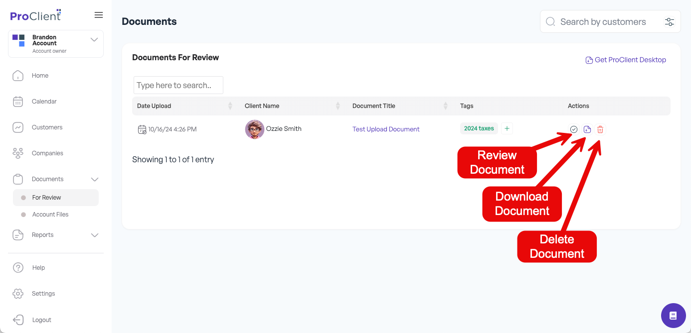 ProClient FAQs
