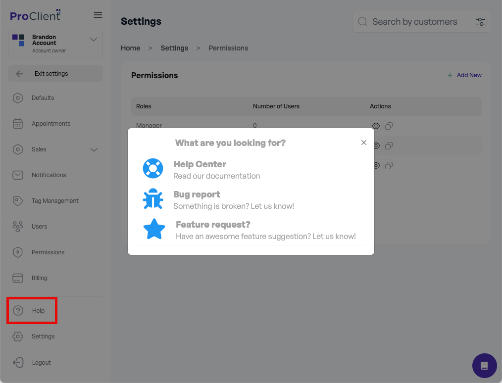ProClient FAQs